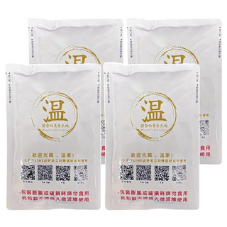 溫國智主廚 麻辣鴨血 常溫保存, 4包, 450g