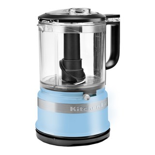 KitchenAid 食物切碎機 兩段變速 單觸控操作 BPA-free強化塑膠杯 頂蓋加料口 容量加大40% 絲絨藍, 3KFC0516TVB