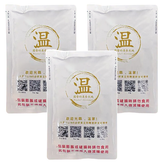 溫國智主廚 麻辣鴨血 常溫保存, 3包, 450g