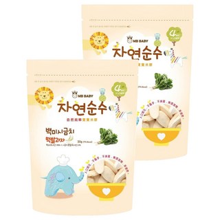 MB BABY 萌寶寶 大米餅 4個月以上, 菠菜, 20g, 2包