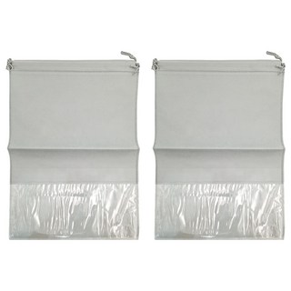 minono 米諾諾 視窗型不織布束口袋 大, 44 x 31.5cm, 2個, 1組