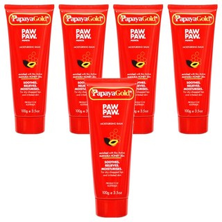 파파야골드 포포 바디크림, 100g, 5개