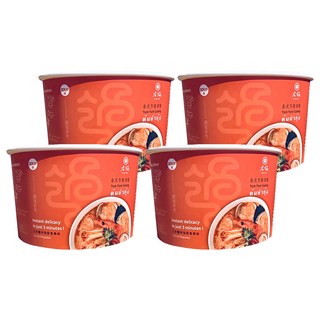 老鍋米粉 泰式冬蔭功風味湯米粉, 70g, 4入