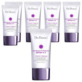 Dr.Douxi 朵璽 晶鑽美肌潤色隔離霜 SPF48 50ml, 自然潤色款, 6條