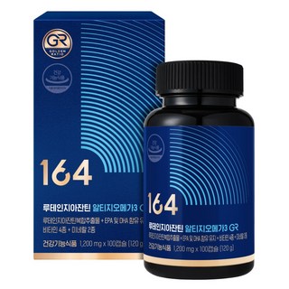 뉴트리원 루테인 지아잔틴 164 알티지 오메가3, 100정, 1개