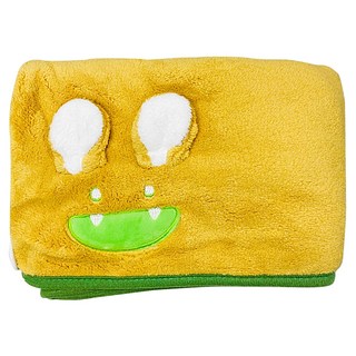 怪獸超強吸水珊瑚絨乾髮帽, 落日黃, 1入