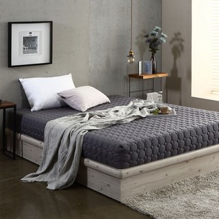 리브맘 무중력 메모리폼 롤팩 매트리스, 차콜, 15cm