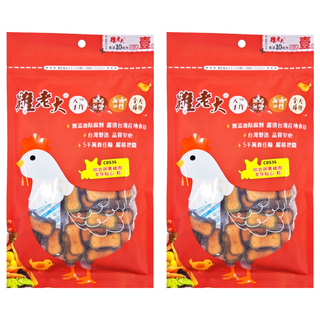 雞老大 軟潔牙點心, 綜合蔬果雞肉, 170g, 2包