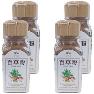 新光洋菜 百草粉 高級複合香料 適用於中式料理食材之調味, 24g, 4瓶