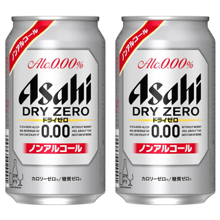 Asahi 朝日 無酒精啤酒風味飲, 2罐, 350ml