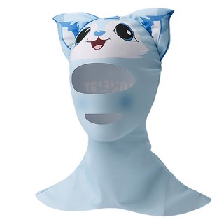 臉部頭部連帽完美包覆泳帽 S