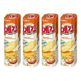 ORION 好麗友 預感香烤洋芋片 起司口味 非油炸, 64g, 4盒