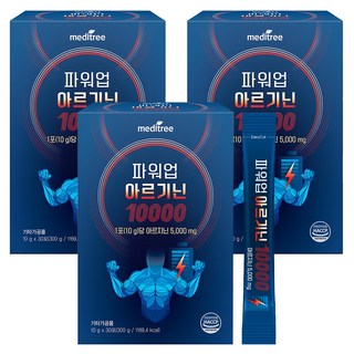 meditree Power Up左旋精胺酸濃縮液10000 30條入, 300g, 3盒