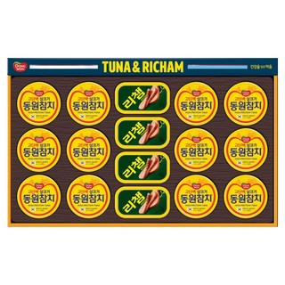 동원 튜나리챔 O-48호 + 부직포백 선물세트, 1세트
