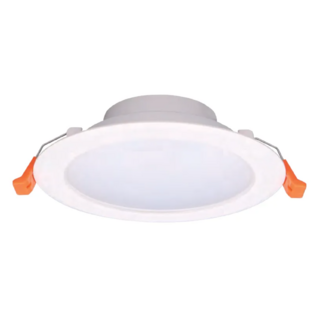 DANCELIGHT 舞光 12W 奧丁崁燈 黃光 12cm 時尚白款, 1盒