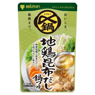 mizkan 味滋康 雞昆布鍋高湯, 750g, 1包