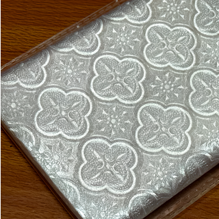 minono 米諾諾 抗UV靜電貼, 復古窗花 霧面 白色