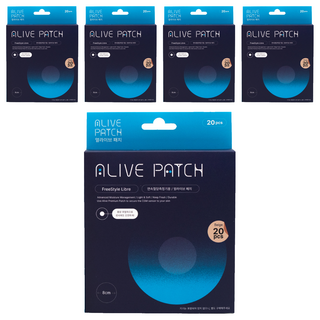 얼라이브 혈당측정기 패치 8cm, 5개