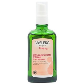 WELEDA 薇蕾德 孕媽咪美腹按摩油 100ml, 1瓶