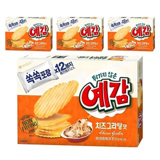 ORION 好麗友 預感香烤洋芋片 起司口味, 204g, 4盒