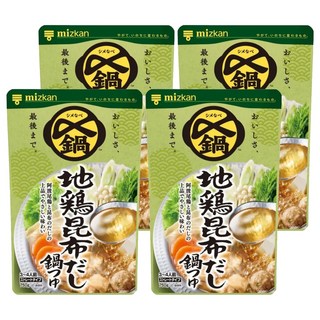 mizkan 味滋康 雞昆布鍋高湯, 750g, 4包