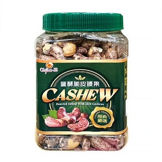 Chiao-E 巧益 鹽酥脆皮腰果, 380g, 1罐