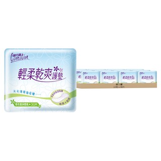康乃馨 輕柔乾爽護墊 草本潔淨香氛, 15cm, 30片, 12包