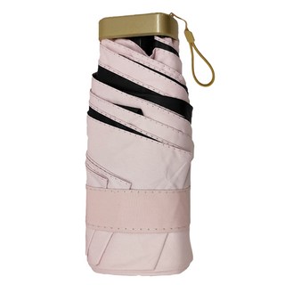 迷你抗UV口袋傘, UPF50+防曬, 99%抗紫外線, 櫻花粉