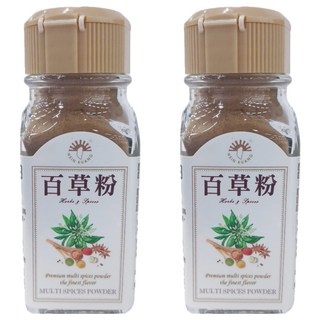 新光洋菜 百草粉 高級複合香料粉 適用於中式料理食材之調味, 24g, 2瓶
