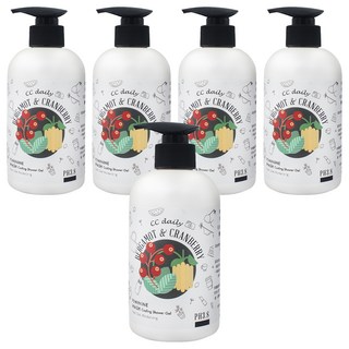 台塑生醫 Dr's Formula 私密肌淨味涼感潔淨露 佛手柑 + 蔓越莓, 330g, 5瓶