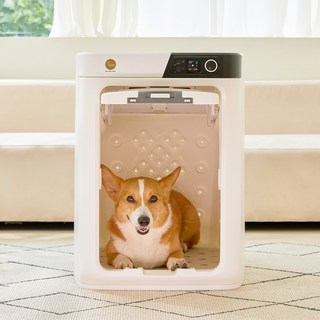 페페 안면무풍 중형견용 펫드라이룸, DR-300PRO, 화이트, 1개