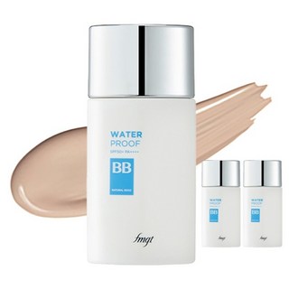 THE FACE SHOP 菲詩小舖 fmgt防水BB霜 SPF50+ PA++++, V203 Natural Beige, 50ml, 3罐