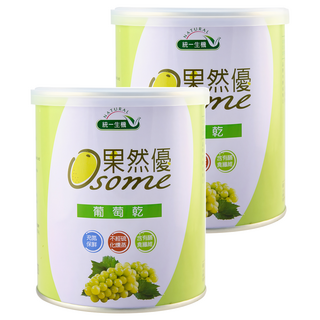 統一生機 Osome 果然優 葡萄乾, 400g, 2罐