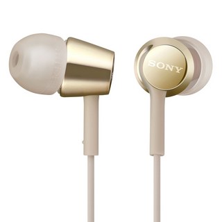 SONY 索尼 入耳式耳機, MDR-EX155, 金色