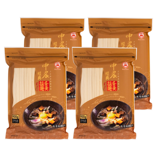 中農粉絲 經典蛋黃拉麵, 900g, 4包
