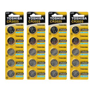 도시바 코인건전지 CR2025, 4개, 5개입