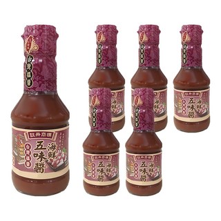 味全 台灣搵醬 海鮮五味醬, 200g, 6瓶