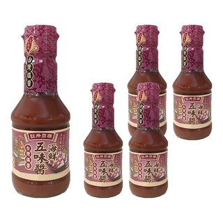 味全 台灣搵醬 海鮮五味醬, 200g, 5瓶