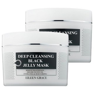 EILEEN GRACE 妍霓絲 極淨透碳深層喚白黑凍膜 毛孔清潔 平衡肌膚油脂, 1入, 2入