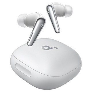 soundcore Liberty 4 Pro 降噪真無線藍牙耳機, 七個感應器, 精準降噪, 自適應技術, A3954, 暗面白