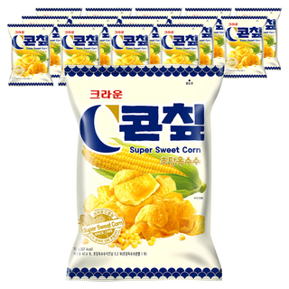 콘칲 초당옥수수 스낵, 70g, 15개
