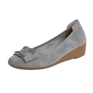 Rable 雙層氣墊裝飾增高平底鞋