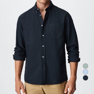 MANGO 男士牛津襯衫 37014017