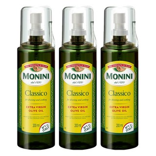 MONINI Oils 噴霧式特級初榨橄欖油, 200ml, 3瓶