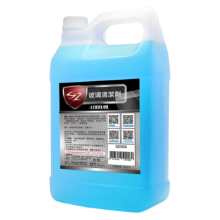 SZ 玻璃清潔劑 快速清潔 省時省力 迅速回復玻璃亮光透明, 4L, 1瓶