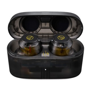 audio-technica 鐵三角 真無線耳機 原廠保固, ATH-CKS30TW+, 霧透黑