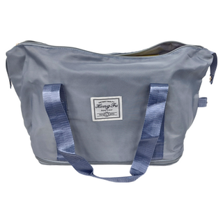 HongFu 摺疊旅行袋 防水牛津布, 藍色, 52 x 20 x 40 x 28~38cm