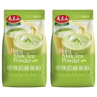 馬玉山 珍珠奶綠茶粉, 700g, 1入, 2包