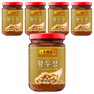 李錦記 黃豆醬, 368g, 5個