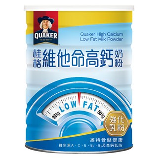 QUAKER 桂格 維他命高鈣奶粉, 825g, 1罐
